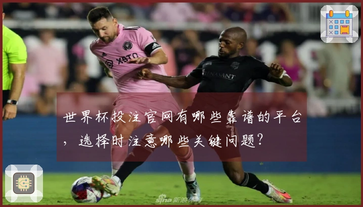 世界杯投注官网有哪些靠谱的平台,选择时注意哪些关键问题?