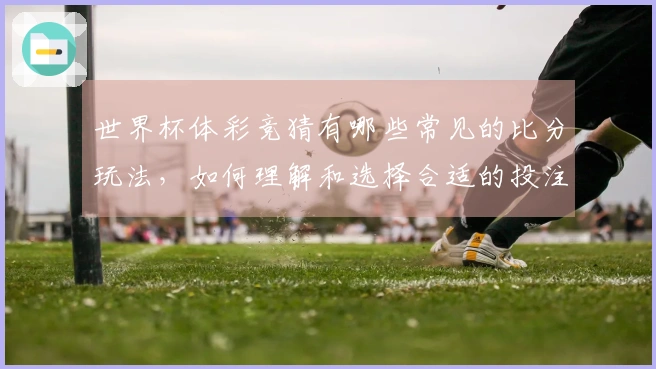 世界杯体彩竞猜有哪些常见的比分玩法，如何理解和选择合适的投注方式