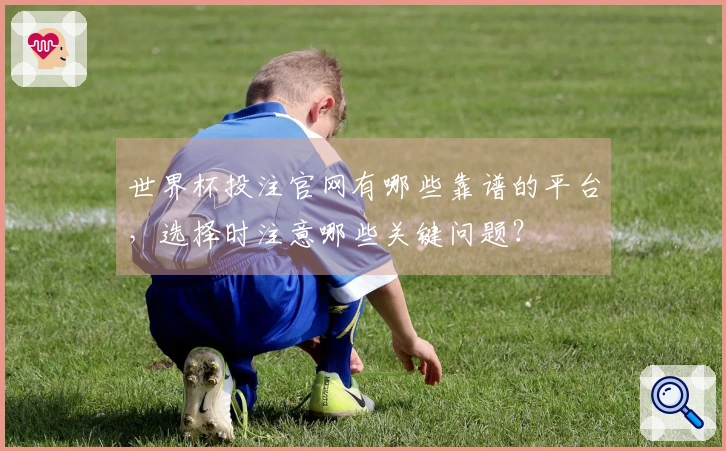 世界杯投注官网有哪些靠谱的平台，选择时注意哪些关键问题？